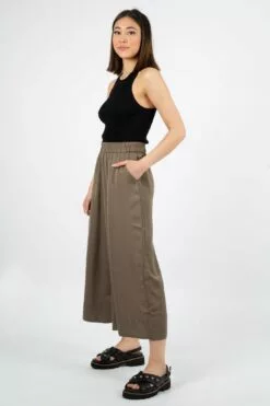 Second Female Minga New Trousers - Stone Green -Second Female Salg 8I6C7621