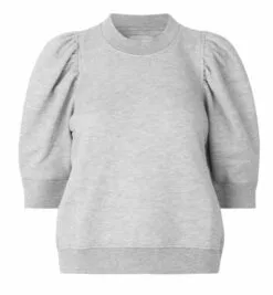 Second Female Dawni Sweat Tee - Grey Melange