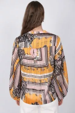 Second Female Valley LS Blouse - Inca Gold -Second Female Salg AyFUcdwzTYmqsbVbVFVn IMG 8523