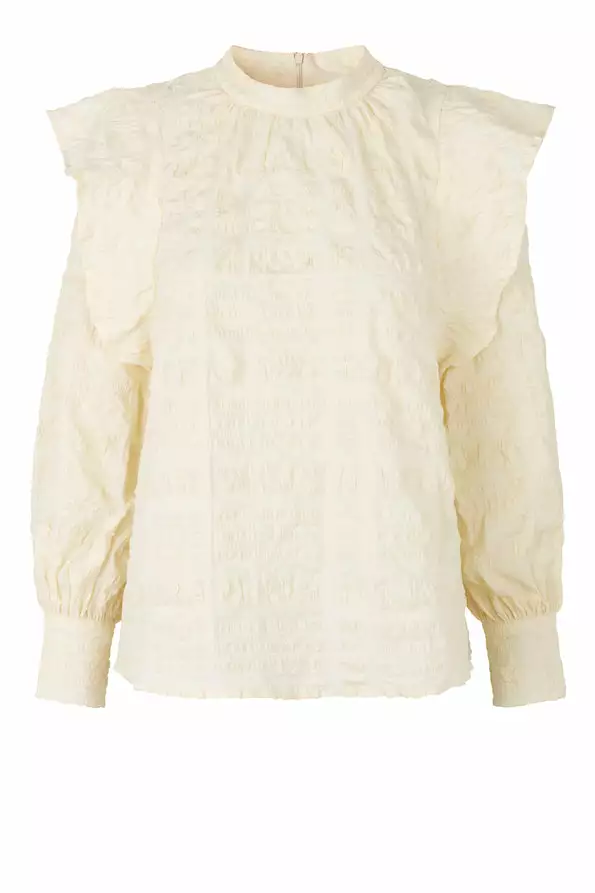 Second Female Kale Blouse - Antique White 1 Second Female Kale Blouse - Antique White