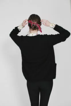 Second Female Brook Knit Short Cardigan - Black -Second Female Salg Cv7q8RKRJKc54CmDUOgA Photo 23 09 2018 17 43 46