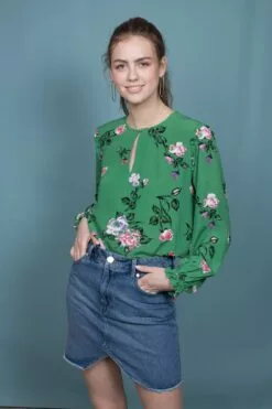 Second Female Ronja Blouse - Jelly Bean -Second Female Salg DA5DWi3oSXqfWELcAPvY IMG 4410