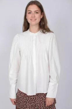 Second Female Ula Shirt - White -Second Female Salg DXIZoy4lSVewfHzW3FYE IMG 8653