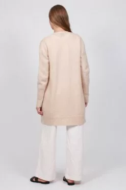 Second Female Brook Knit New Pocket Cape - Biscotti -Second Female Salg Dfzq8ZH3QymOosDX9l9P IMG 5624