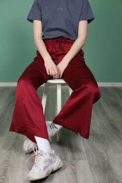 Second Female Yva Trousers - Cabernet -Second Female Salg ELVp6T2WS4amHL0ZqK0N IMG 9559