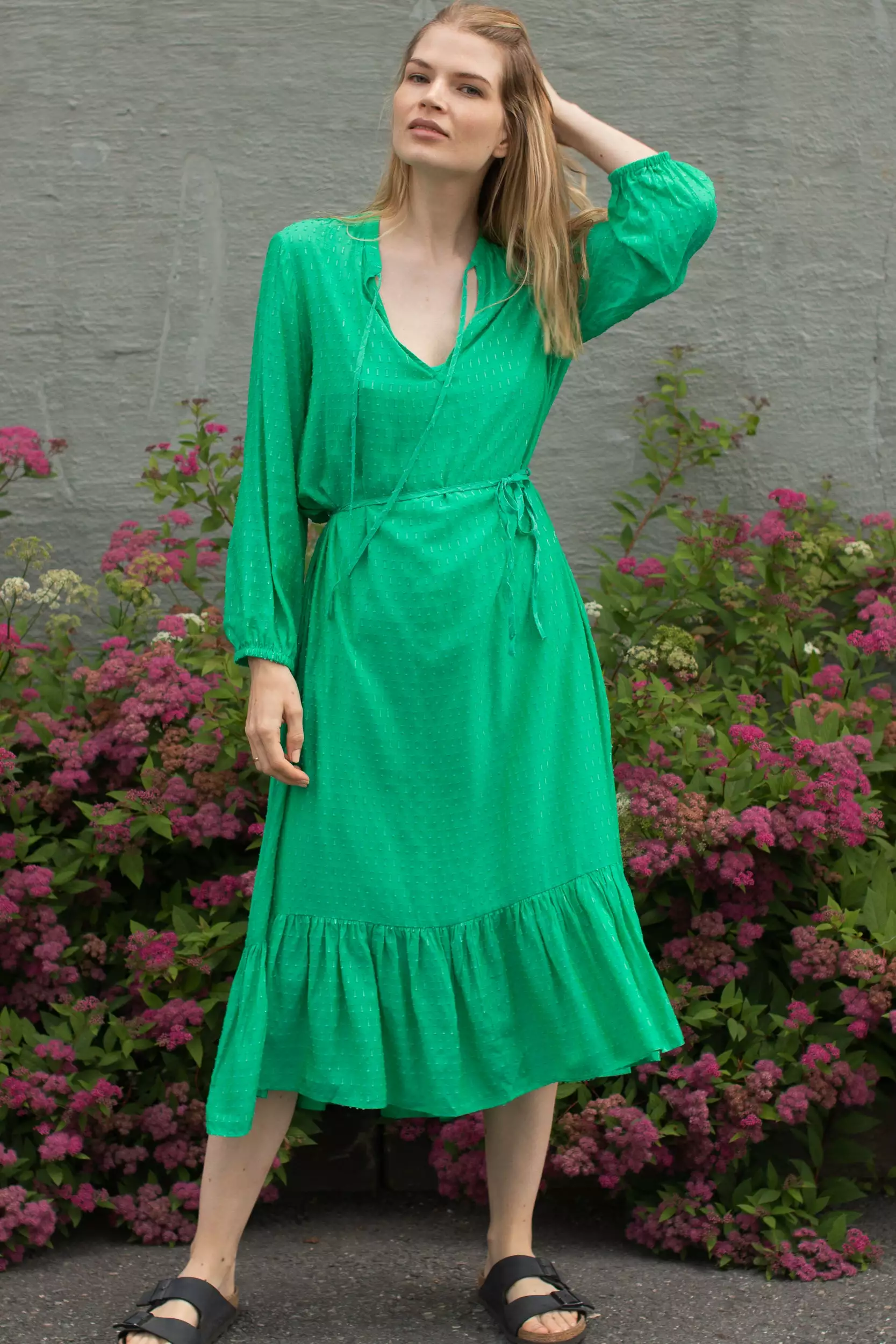 Second Female Reve Midi Dress - Blarney 2 Second Female Reve Midi Dress - Blarney - Bilde 2