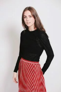 Second Female Gilli LS Tee - Black -Second Female Salg FpM6zHIXTAGl5W889iih 0E52E798 20A3 432A A6DD 695EF3585399