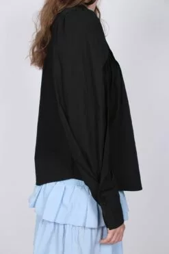 Second Female Ula Shirt - Black -Second Female Salg GNO0PRQDSMCIAsIPBq1K IMG 8595