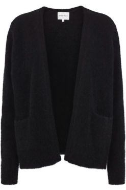 Second Female Brook Knit Short Cardigan - Black