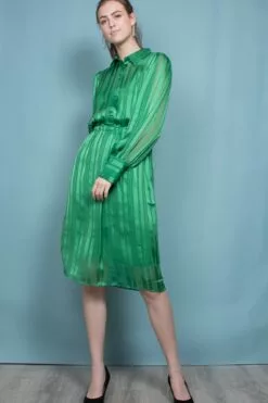 Second Female Telinna Dress - Medium Green -Second Female Salg IxFqVnCGRBSErhtLDpTz IMG 4571