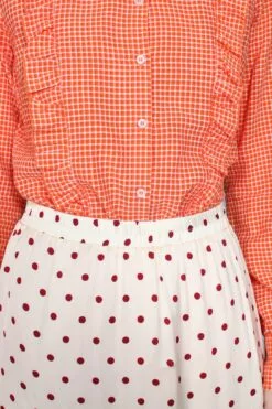 Second Female Leslie Shirt - Scarlet Ibis -Second Female Salg IzaR4s5lRiqUrh4mPEoF IMG 5783