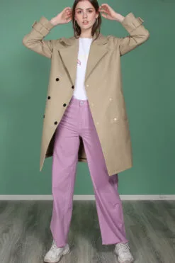 Second Female Jamie Coat - Sesam -Second Female Salg KTsKDsbFS1aayvhDUNf5 IMG 9528