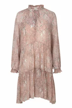 Second Female Crayon Short Dress - Eggnog