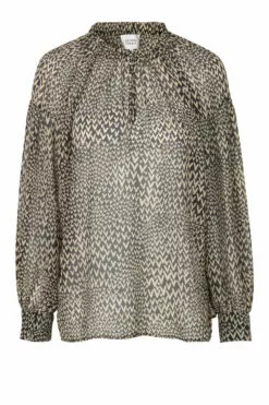 Second Female Real LS Blouse - Black