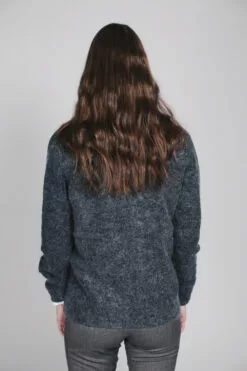 Second Female Brook Knit Short Cardigan - Dark Grey Melange -Second Female Salg M06f68IBQJCkVyoQyi0A Photo 23 09 2018 15 32 02