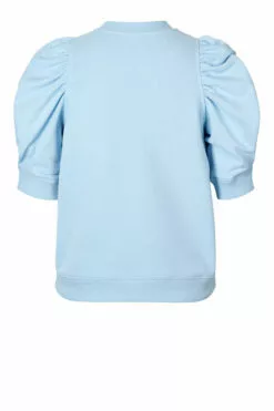 Second Female Miami Sweat Tee - Pale Sky Blue -Second Female Salg Miami Sweat Tee 54601 5992 2