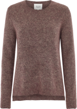 Second Female Brook Knit New O-Neck - Port Royale