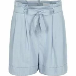 Second Female Sophia Shorts - Light Denim Blue