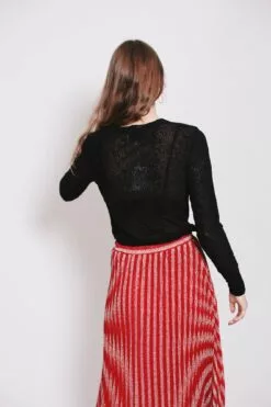 Second Female Gilli LS Tee - Black -Second Female Salg PWs2XqEWTOWKzj9gYacw E7ADD655 5D9B 4E38 BF26 522BACA05242