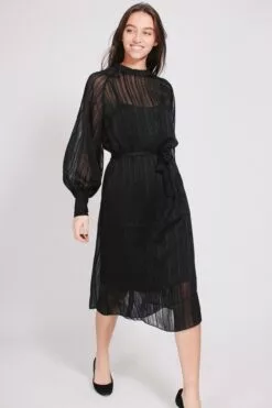 Second Female Janny Dress - Black -Second Female Salg SDCNHHJSguroT1on1Q1N 01950A30 3FAA 405F 982C 8179C62EFE9B