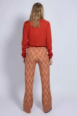 Second Female Bea Knit Trousers - Autumn Leaf -Second Female Salg SN9VdNeFRpuahHVxN1DZ IMG 5560