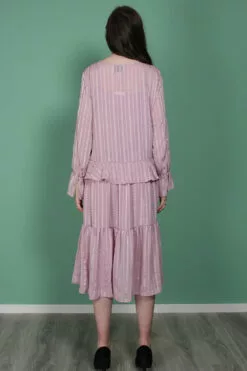 Second Female Honey Midi Dress - Fair Orchid -Second Female Salg VNJs1LIRTFWqRj0DngpZ IMG 0430