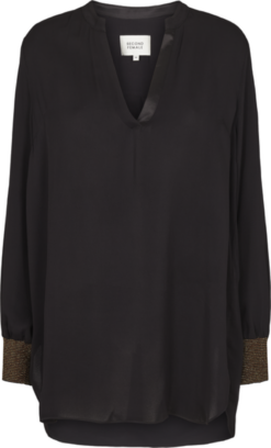 Second Female Filine Blouse - Black