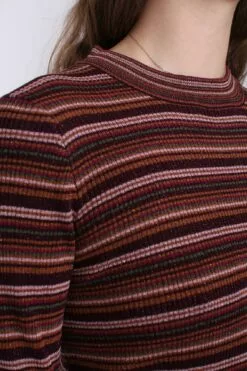 Second Female Solaima Knit O-Neck - Port Royale -Second Female Salg WnSZinc5TwuRjn3tVMG0 IMG 8725