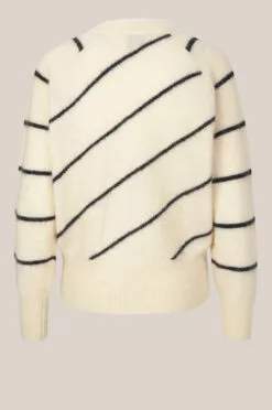 Second Female Brook Knit Striped Boxy Cardigan - Eggnog -Second Female Salg WnUqBzbsScLDIFuCYfpF 53104 1015 5 1000x 8c5f14ad b5be 408e 8cba dd1914159bd6