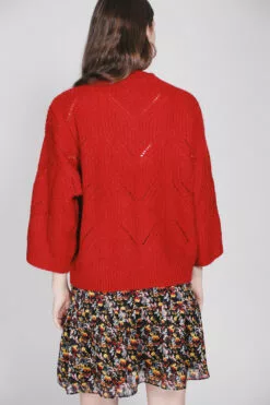 Second Female Pomme Knit O-neck - Bossa Nova -Second Female Salg XneNts6TRcu7eBNPv8KT Photo 23 09 2018 16 25 12