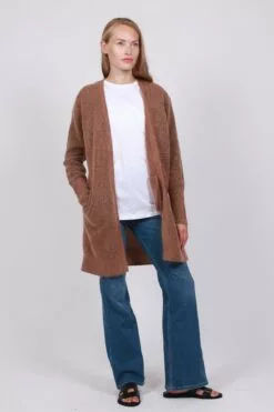 Second Female Brook Knit New Pocket Cape - Brandied Melon -Second Female Salg Y6WKrm1rTH6Yg2LmoujX IMG 5664