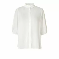 Second Female Tara SS Shirt - Bright White