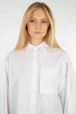 Second Female Larkin New Shirt - White -Second Female Salg d073a6a7 4be4 4aad af0f 7af604c9ebb6