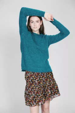 Second Female Brook Knit Raw O-neck - Fanfare -Second Female Salg dCJvYr2CSKbyIC34OBjw Photo 23 09 2018 16 29 40