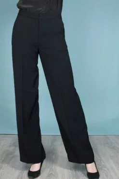 Second Female Nima Trousers - Black -Second Female Salg dcaoQbE9RGu51wtkFV0m IMG 4758