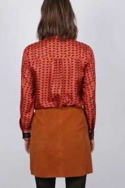 Second Female Tiles Shirt - Lychee -Second Female Salg drGgzUC3QGK2EtDk1xD2 IMG 8839