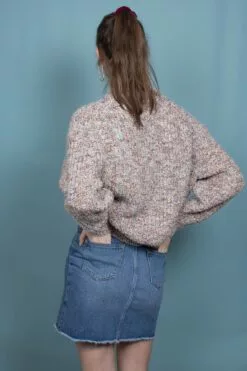 Second Female Agnete Knit O-Neck - Off White -Second Female Salg ej7ogye5SNCHs8MCu3YS IMG 4503