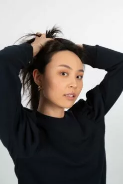 Second Female Oriana Sweat - Deep Well -Second Female Salg f62f09d1 fc43 4268 ba4d 19ad57ebc4f5