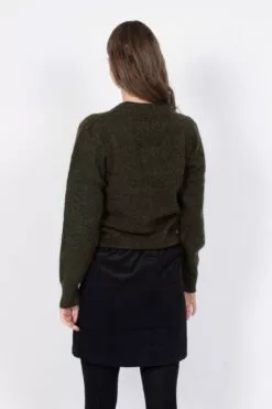 Second Female Brooky Knit Volumen O-Neck - Sea Turtle -Second Female Salg f6ed4946 6847 44b1 9532 5466e9013092