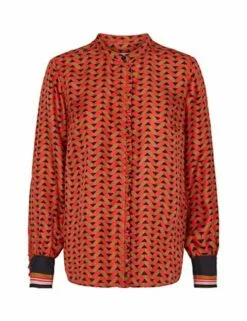 Second Female Tiles Shirt - Lychee