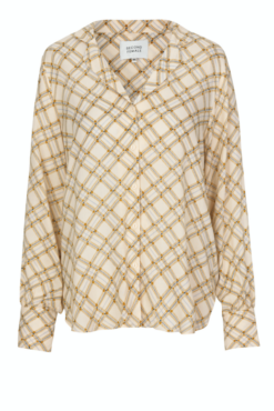 Second Female Katt LS Shirt - Creme De Peche