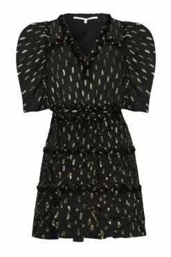 Second Female Chavella Waist Dress - Black