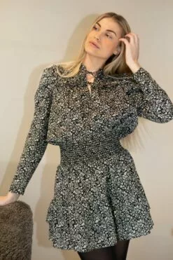 Second Female Mikka Blouse - Black 10 Second Female Mikka Blouse - Black -Second Female Salg innkjop uke9 187