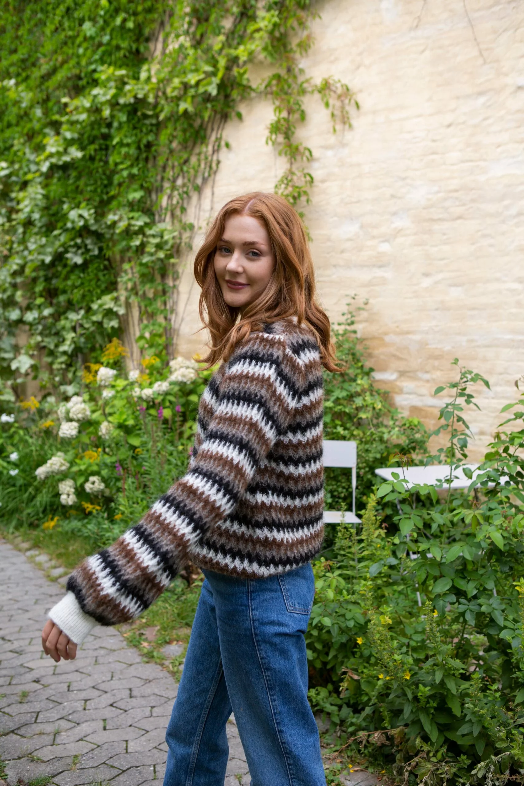 Second Female Yolanda Knit O-Neck - Black 6 Second Female Yolanda Knit O-Neck - Black - Bilde 6