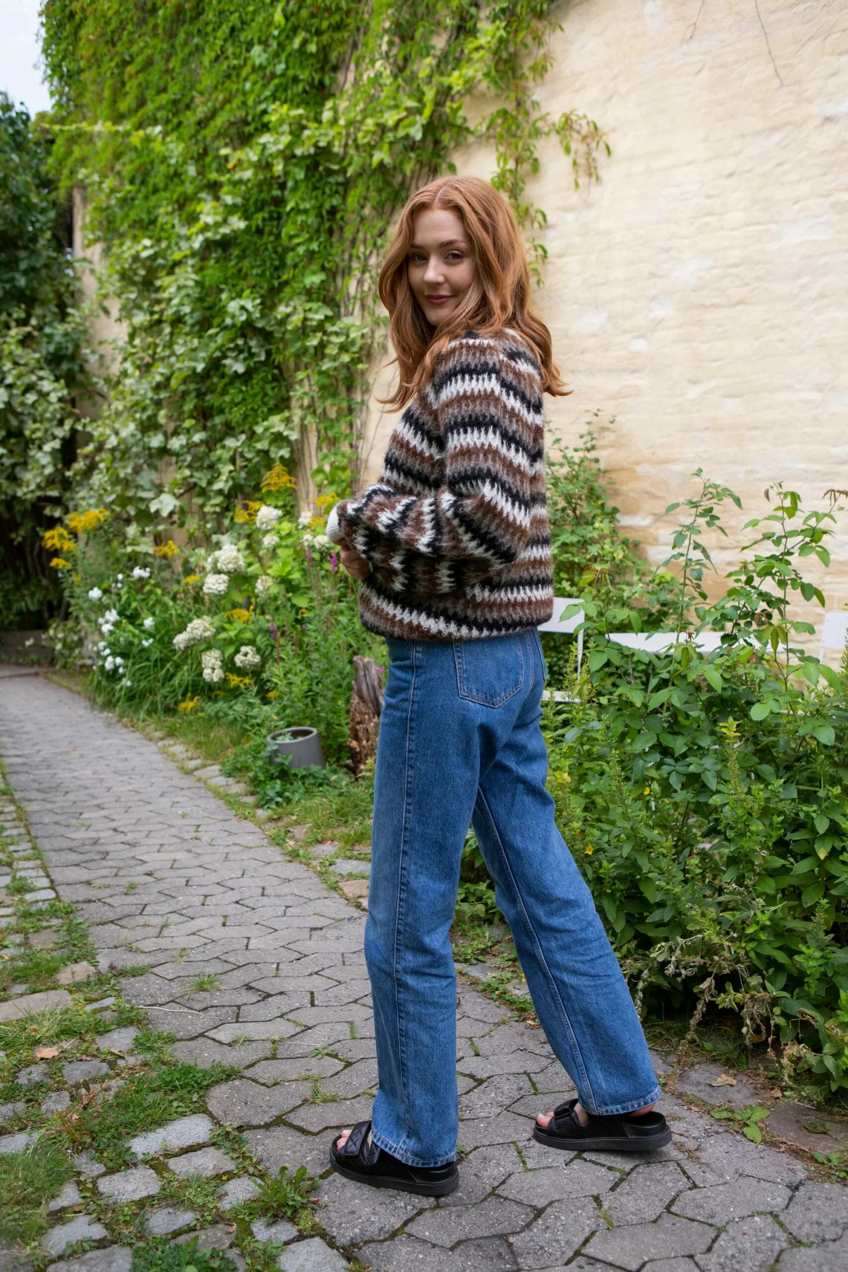 Second Female Yolanda Knit O-Neck - Black 12 Second Female Yolanda Knit O-Neck - Black - Bilde 12