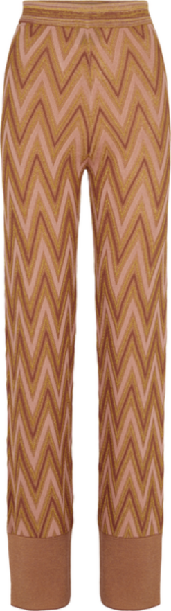 Second Female Bea Knit Trousers - Autumn Leaf