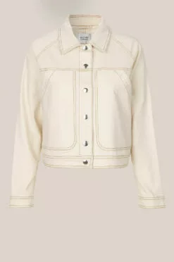 Second Female Terry Jacket - Eggnog -Second Female Salg k2MzMFgQaWzlhOAH3wkC 53192 1015 5 1000x a1c09d75 a874 48a2 a2e0 2a6089aebf19