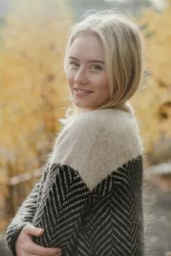 Second Female Herrin Knit T-Neck - Black -Second Female Salg kampanje uke41 157