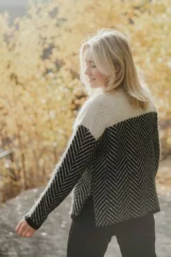 Second Female Herrin Knit T-Neck - Black -Second Female Salg kampanje uke41 160