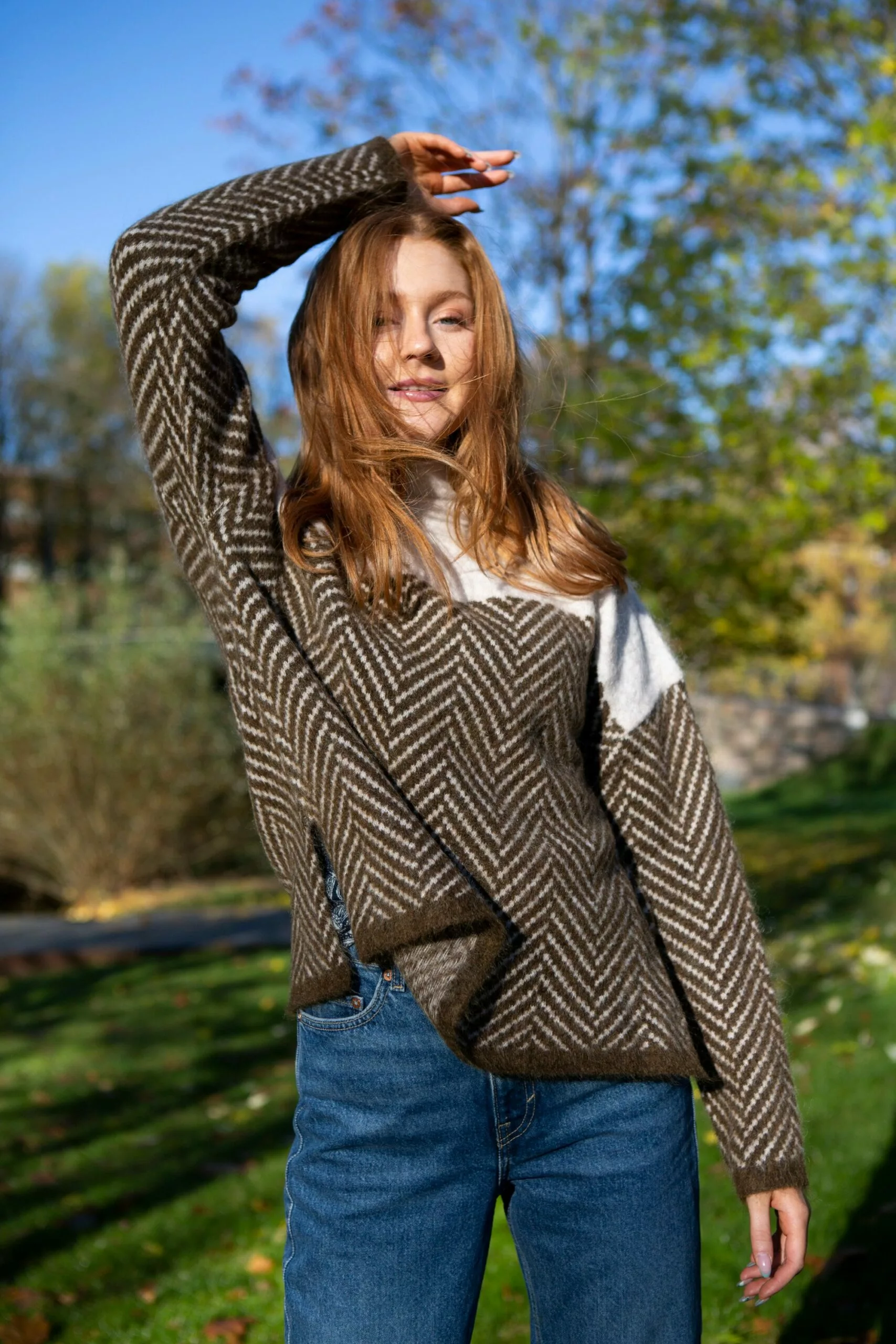 Second Female Herrin Knit T-Neck - Brazilian Sand 8 Second Female Herrin Knit T-Neck - Brazilian Sand - Bilde 8